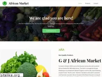 gandjafricanmarket.com