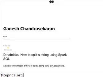ganeshchandrasekaran.com