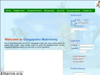gangaputramatrimony.com
