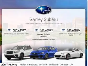 ganleysubaru.com