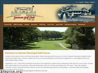 gannongolfclub.com