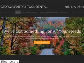 gapartyandtoolrental.com