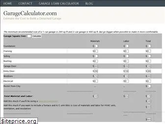 garagecalculator.com