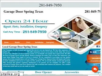 garagedoor-springtx.com