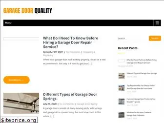 garagedoorquality.com