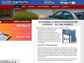 garagedoorrepairhaverhill.com