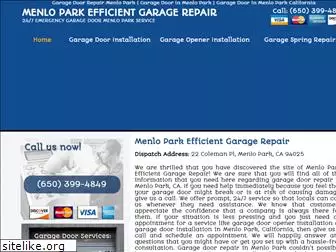 garagedoorrepairmenlopark.net thumbnail
