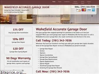 garagedoorrepairwakefield.com