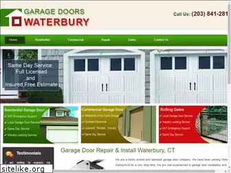 garagedoorswaterbury.com