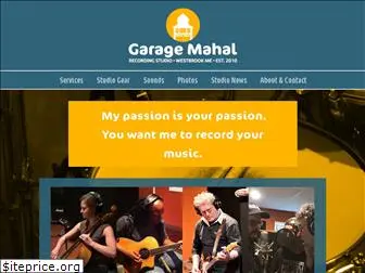 garagemahalrecording.com