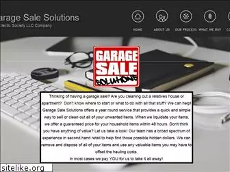 garagesalesolutions.com