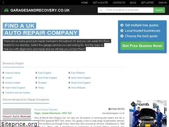 garagesandrecovery.co.uk