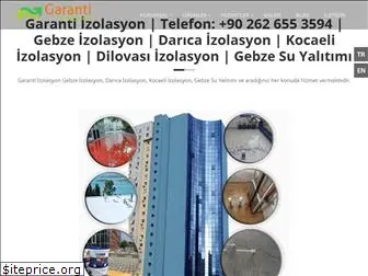 garantiizolasyon.com.tr