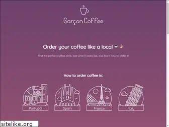 garconcoffee.com