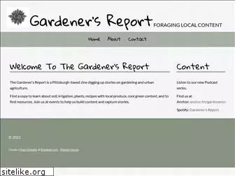 gardenersreport.com