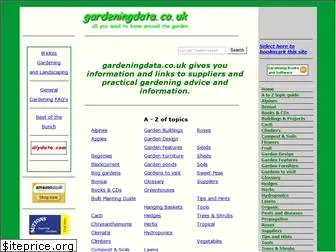 gardeningdata.co.uk