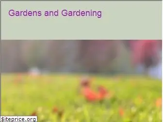 gardensandgardening.co.uk