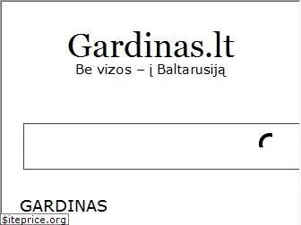 gardinas.lt