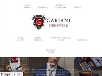 garianimenswear.com