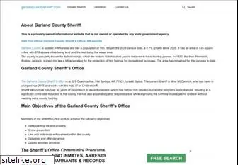 garlandcountysheriff.com