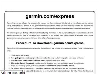 garmincomexpress.download