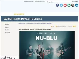 garnerperformingartscenter.com