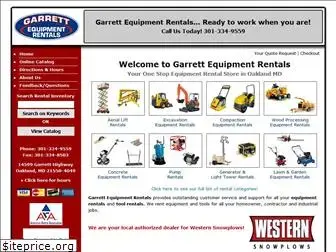 garrettequipmentrentals.com