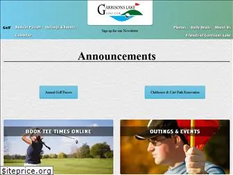 garrisonslakegolf.com