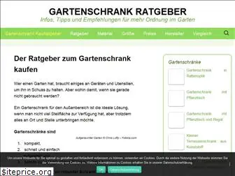 gartenschrank-ratgeber.com