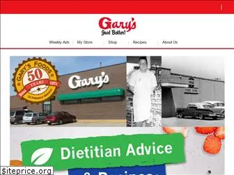 garys-foods.com