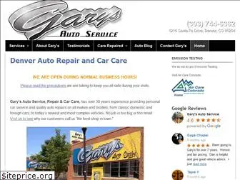 garysautoservicedenver.com