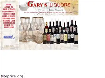 garysliquors.com
