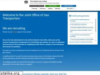gasgovernance.co.uk