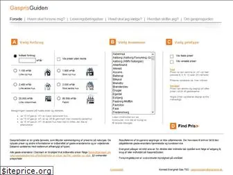 gasprisguiden.dk