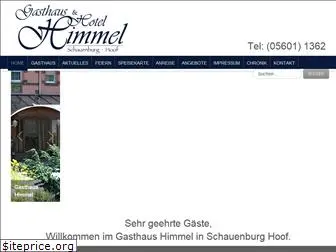 gasthaus-himmel.de