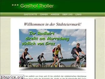 gasthof-thaller.com