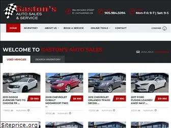 gastonsautosales.com