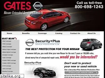 gatesnissanservicecontracts.com