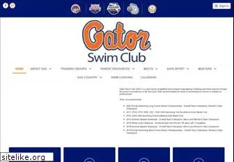 gatorswimclub.com