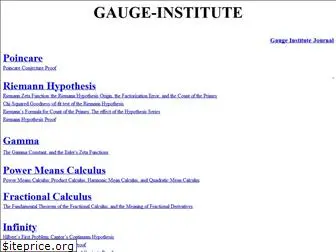 gauge-institute.org
