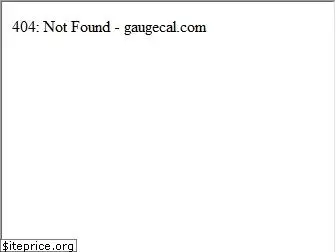 gaugecal.com