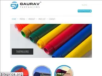 gauravtarpaulins.net