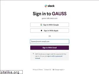 gauss-talk.slack.com