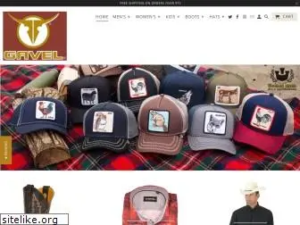 gavelwesternwear.com