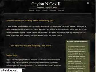 gayloncox.com