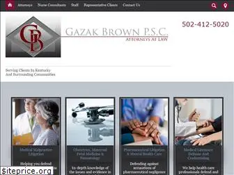 gazakbrown.com