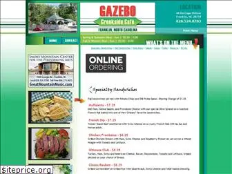 gazebocreeksidecafe.com