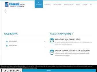 gazikimya.com.tr