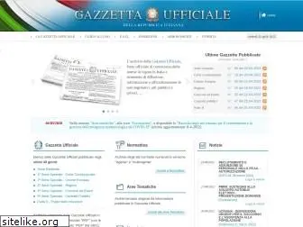 gazzettaufficiale.it