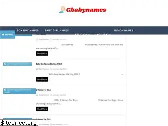 gbabynames.com